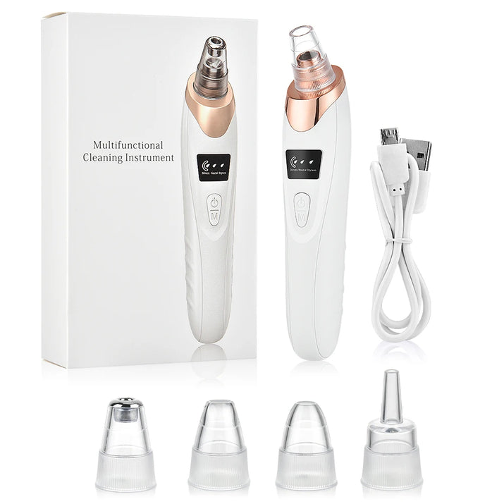 Blackhead Remover Vacuum Electric Nose Beauty Face Deep Cleansing Skin Care Vacuum Black Spots Acne Pore Cleaner Pimple Tool