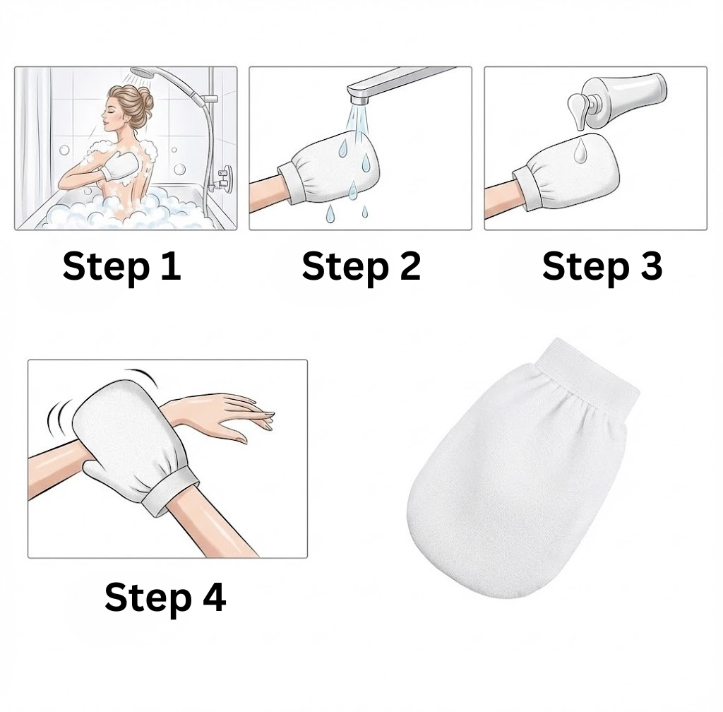 Korean Spa Exfoliation Glove
