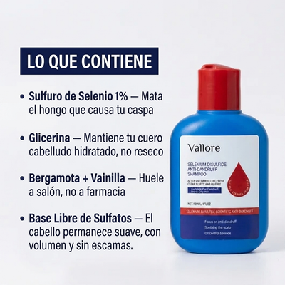 Selenium Sulfide Shampoo — Tratamiento de Limpieza Profunda del Cuero Cabelludo