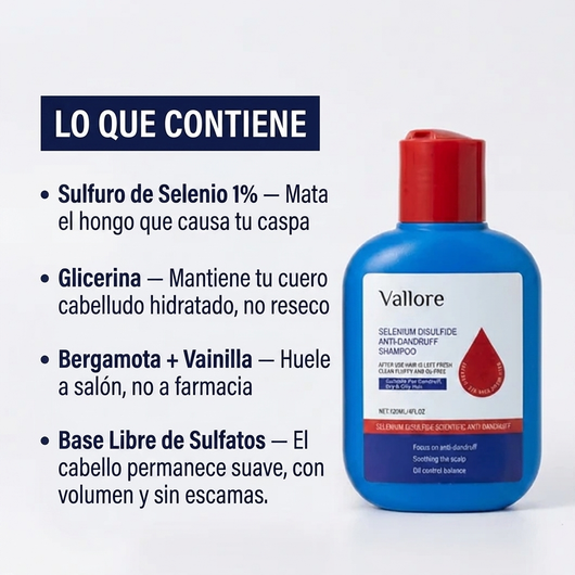 Selenium Sulfide Shampoo — Tratamiento de Limpieza Profunda del Cuero Cabelludo
